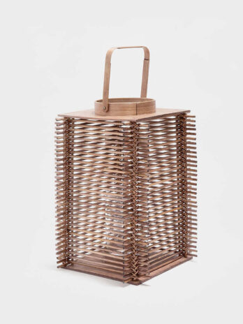 Wood Complex Lamp Box